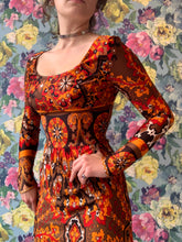 Load image into Gallery viewer, Burnt Orange Maxi Dress