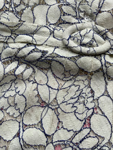 Load image into Gallery viewer, White & Navy Lace Tea Dress
