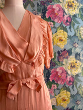 Load image into Gallery viewer, Blush Silk Satin Tea Dress