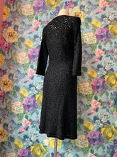 Load image into Gallery viewer, Ribbon Lace Black & White Dress