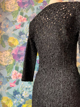 Load image into Gallery viewer, Ribbon Lace Black & White Dress