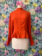 Load image into Gallery viewer, Céline Rust Orange Blouse
