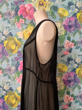 Load image into Gallery viewer, Dries Van Noten Black Chiffon Dress
