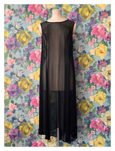Load image into Gallery viewer, Dries Van Noten Black Chiffon Dress