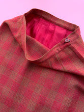 Load image into Gallery viewer, Raspberry Tweed Skirt Suit