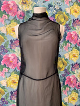 Load image into Gallery viewer, Jil Sander Sheer Black Dress
