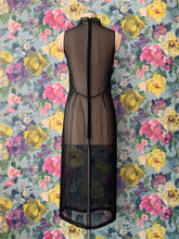Load image into Gallery viewer, Jil Sander Sheer Black Dress