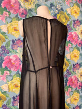 Load image into Gallery viewer, Dries Van Noten Black Chiffon Dress
