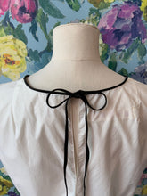 Load image into Gallery viewer, Marni Cotton &amp; Leather Blouse