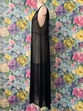Load image into Gallery viewer, Dries Van Noten Black Chiffon Dress