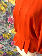 Load image into Gallery viewer, Céline Rust Orange Blouse