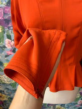 Load image into Gallery viewer, Céline Rust Orange Blouse
