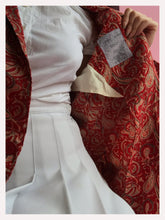 Load image into Gallery viewer, Yohji Yamamoto Paisley Jacket from Dress, in Bridport