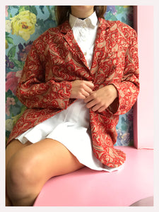 Yohji Yamamoto Paisley Jacket from Dress, in Bridport