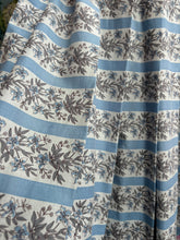 Load image into Gallery viewer, Blue &amp; White Striped Cotton Frock