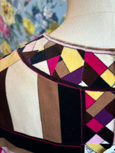 Load image into Gallery viewer, Pucci Kaleidoscope Velvet Dress