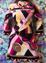Load image into Gallery viewer, Pucci Kaleidoscope Velvet Dress
