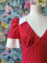Load image into Gallery viewer, Biba Red Polkadot Dress