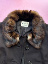 Load image into Gallery viewer, Mocha Wool &amp; Mink Fur Jacket