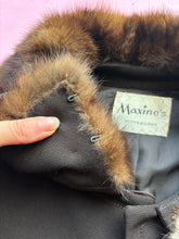 Load image into Gallery viewer, Mocha Wool &amp; Mink Fur Jacket