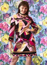 Load image into Gallery viewer, Pucci Kaleidoscope Velvet Dress