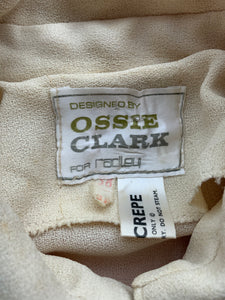 Ossie Clark Crepe Gown