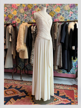 Load image into Gallery viewer, Frank Usher White Jersey Gown