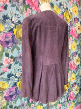 Load image into Gallery viewer, Armani Lavender Suede Jacket