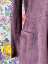 Load image into Gallery viewer, Armani Lavender Suede Jacket