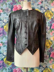 Caroline Charles Leather Jacket