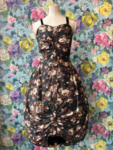 Load image into Gallery viewer, Frank Usher Noir Floral Cocktail Dress