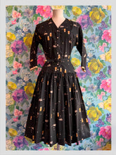 Load image into Gallery viewer, Popcorn Motif Cotton Dress