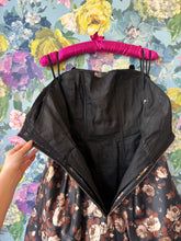 Load image into Gallery viewer, Frank Usher Noir Floral Cocktail Dress