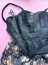 Load image into Gallery viewer, Frank Usher Noir Floral Cocktail Dress