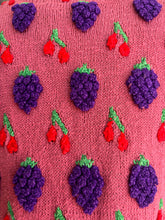 Load image into Gallery viewer, Patricia Roberts Fruit Knit Cardigan