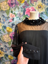 Load image into Gallery viewer, Susan Small Sequin &amp; Chiffon Dress