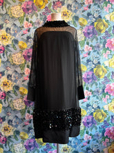 Load image into Gallery viewer, Susan Small Sequin &amp; Chiffon Dress