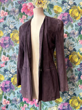 Load image into Gallery viewer, Armani Lavender Suede Jacket