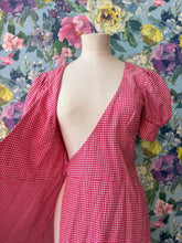 Load image into Gallery viewer, Biba Gingham Wrap Dress