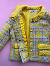 Load image into Gallery viewer, Sherbet Lemon Tweed Dress &amp; Jacket
