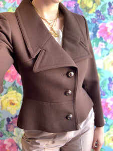 Mansfield Brown Wool Jacket from DRESS, in Bridport