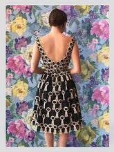 Load image into Gallery viewer, Anthony Sofio Dripping Pearls Cocktail Dress