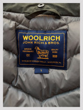 Load image into Gallery viewer, WOOLRICH John Rich &amp; Bros Khaki Coat from Dress, in Bridport