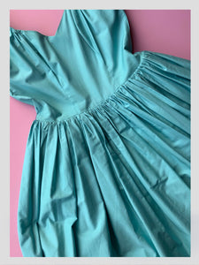 Tiffany Blue Cotton Sun Dress from Dress, in Bridport