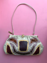 Load image into Gallery viewer, Caprice Patchwork Leather Handbag from DRESS, in Bridport