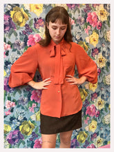 Load image into Gallery viewer, Prada Silk Pussy-Bow Blouse from Dress, in Bridport