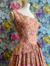 Load image into Gallery viewer, Frank Usher Peach Pink Day Dress