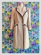 Load image into Gallery viewer, Givenchy White &amp; Navy Wool Coat