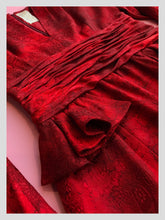 Load image into Gallery viewer, Nina Ricci Ruby Chinese Silk Cocktail Dress from Dress, in Bridport