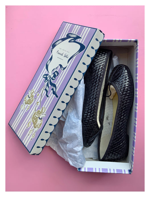 French Sole Ballet Flats